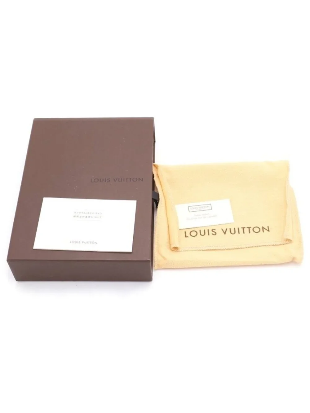 Louis Vuitton Damier Azur Portefeuille Joy Leather Trifold Wallet Compact White